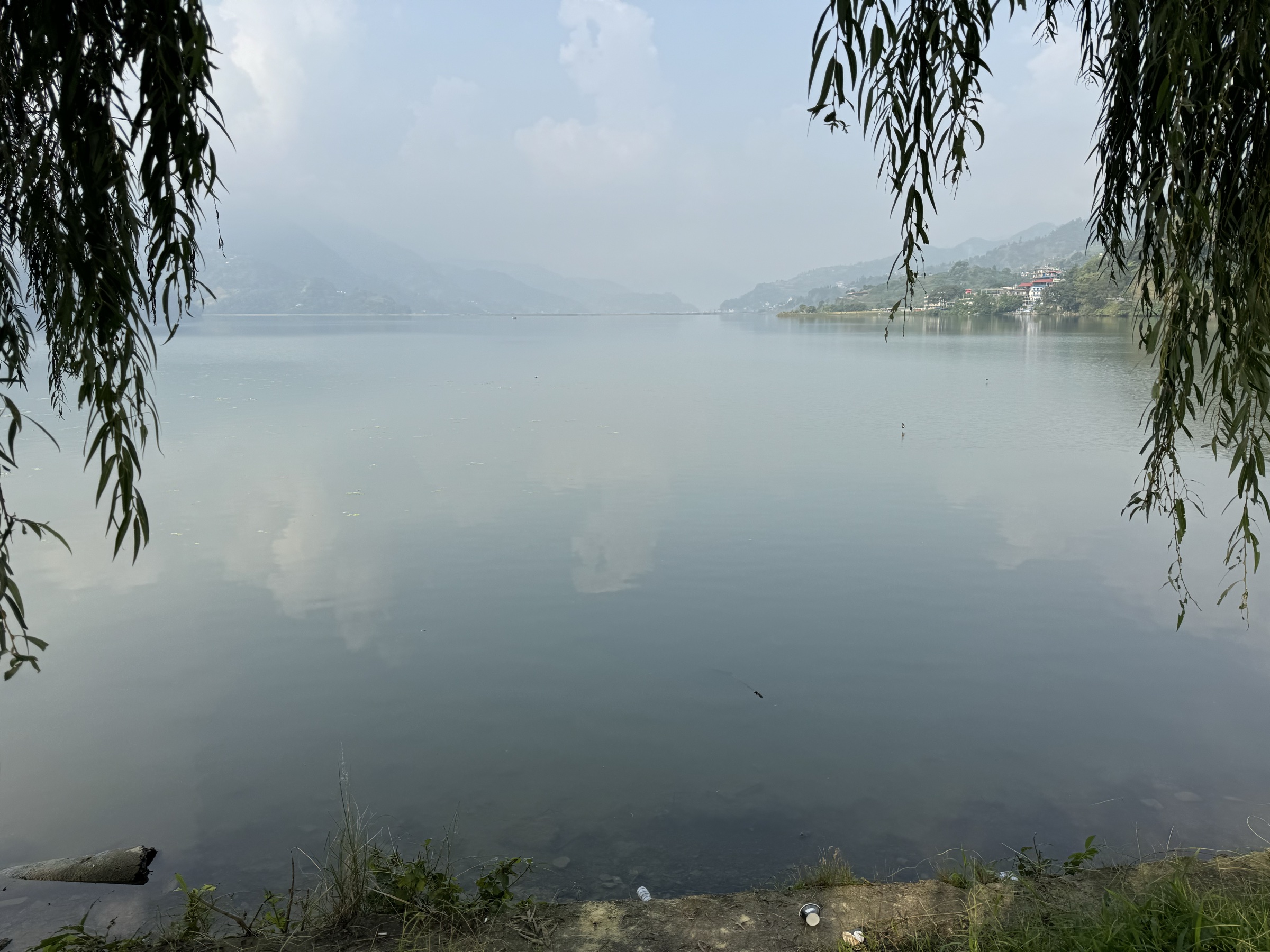 A wide view of the valley