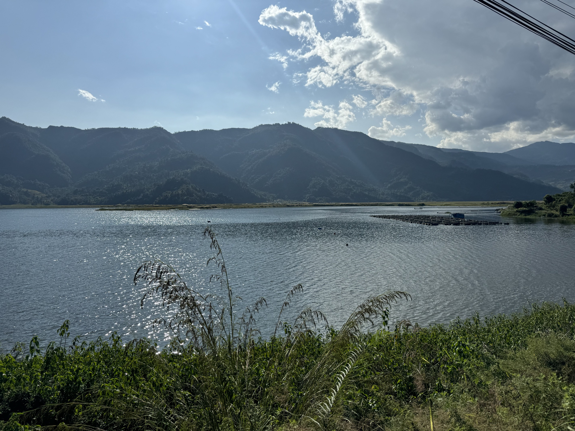 A long view across the valley